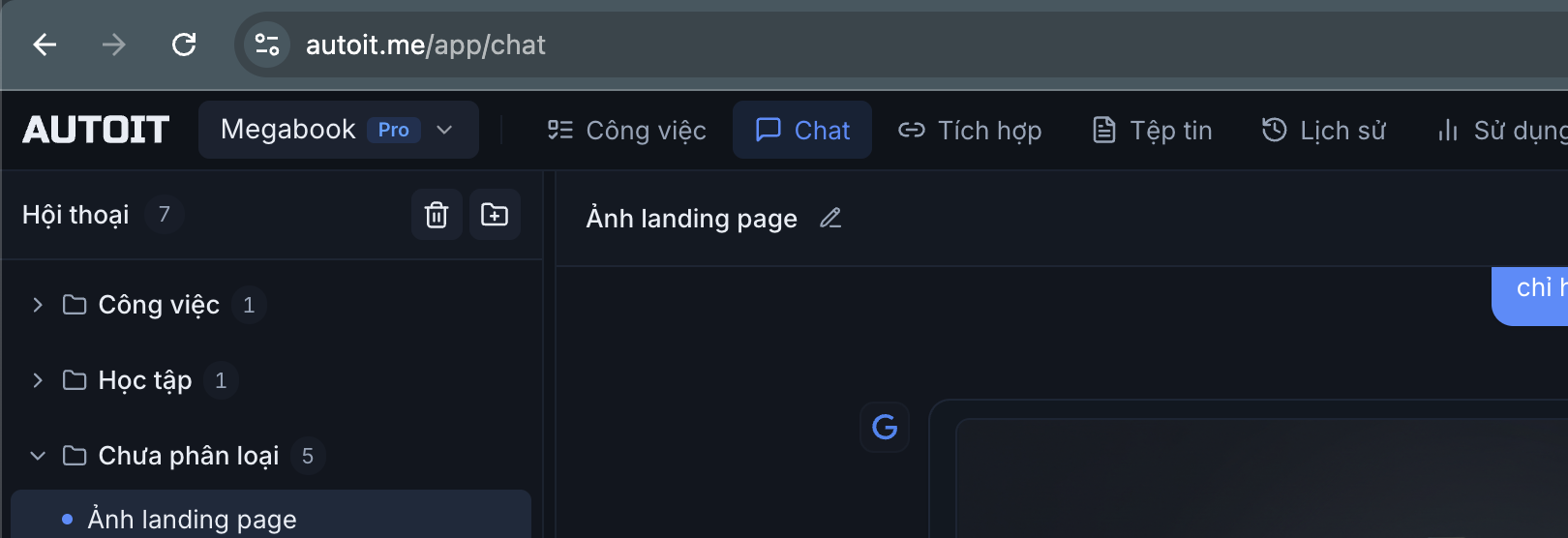 Agent tự thao tác trên trình duyệt web